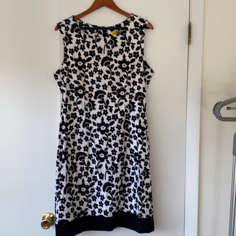 NWOT - Clari.e. - Knee length cotton Dress - sz 14